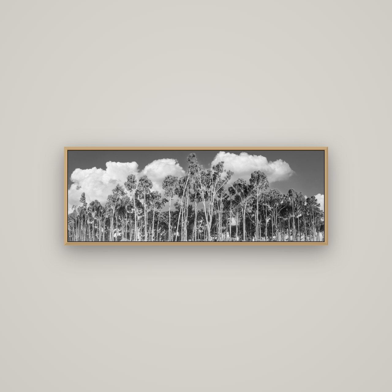 Rimu Reverie, Bruce Bay's Coastal Symphony, Basel Natural Oak, 113×40 cm. New Zealand fine art wall art by Stephen Milner.
