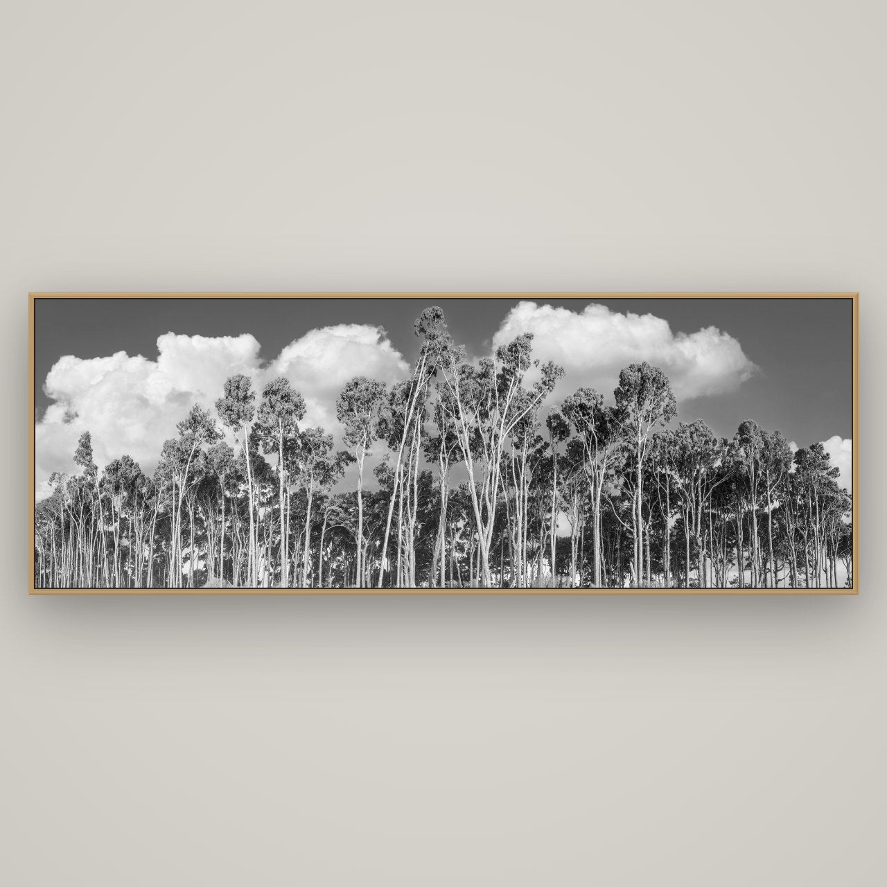 Rimu Reverie, Bruce Bay's Coastal Symphony, Basel Natural Oak, 198×70 cm. New Zealand fine art wall art by Stephen Milner.