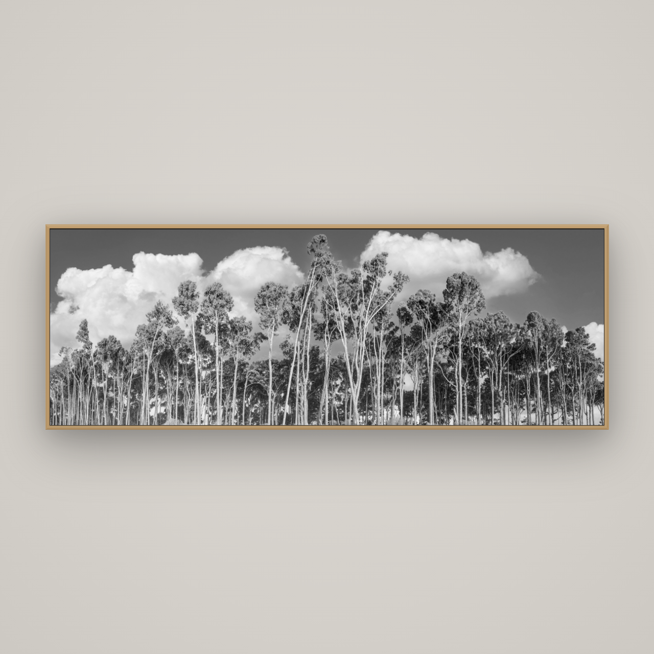 Rimu Reverie, Bruce Bay's Coastal Symphony, Basel Natural Oak, 198×70 cm. New Zealand fine art wall art by Stephen Milner.