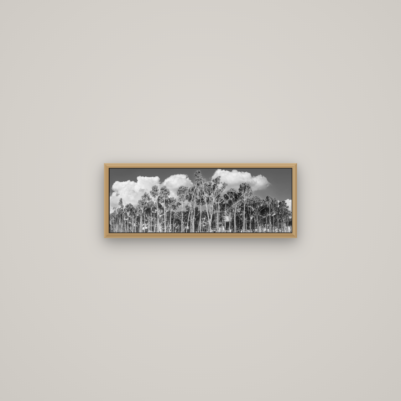 Rimu Reverie, Bruce Bay's Coastal Symphony, Basel Natural Oak, 57×20 cm. New Zealand fine art wall art by Stephen Milner.