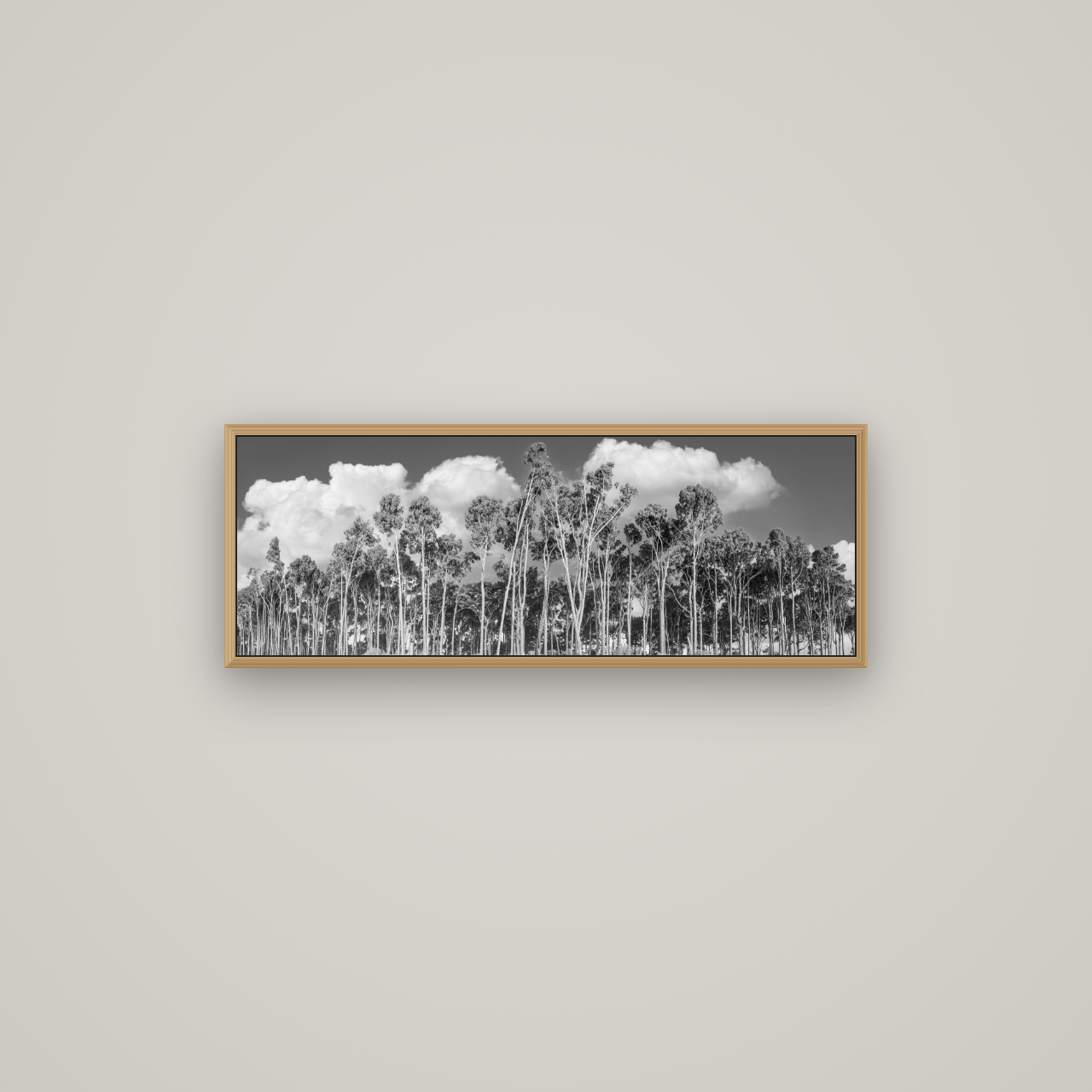 Rimu Reverie, Bruce Bay's Coastal Symphony, Basel Natural Oak, 85×30 cm. New Zealand fine art wall art by Stephen Milner.