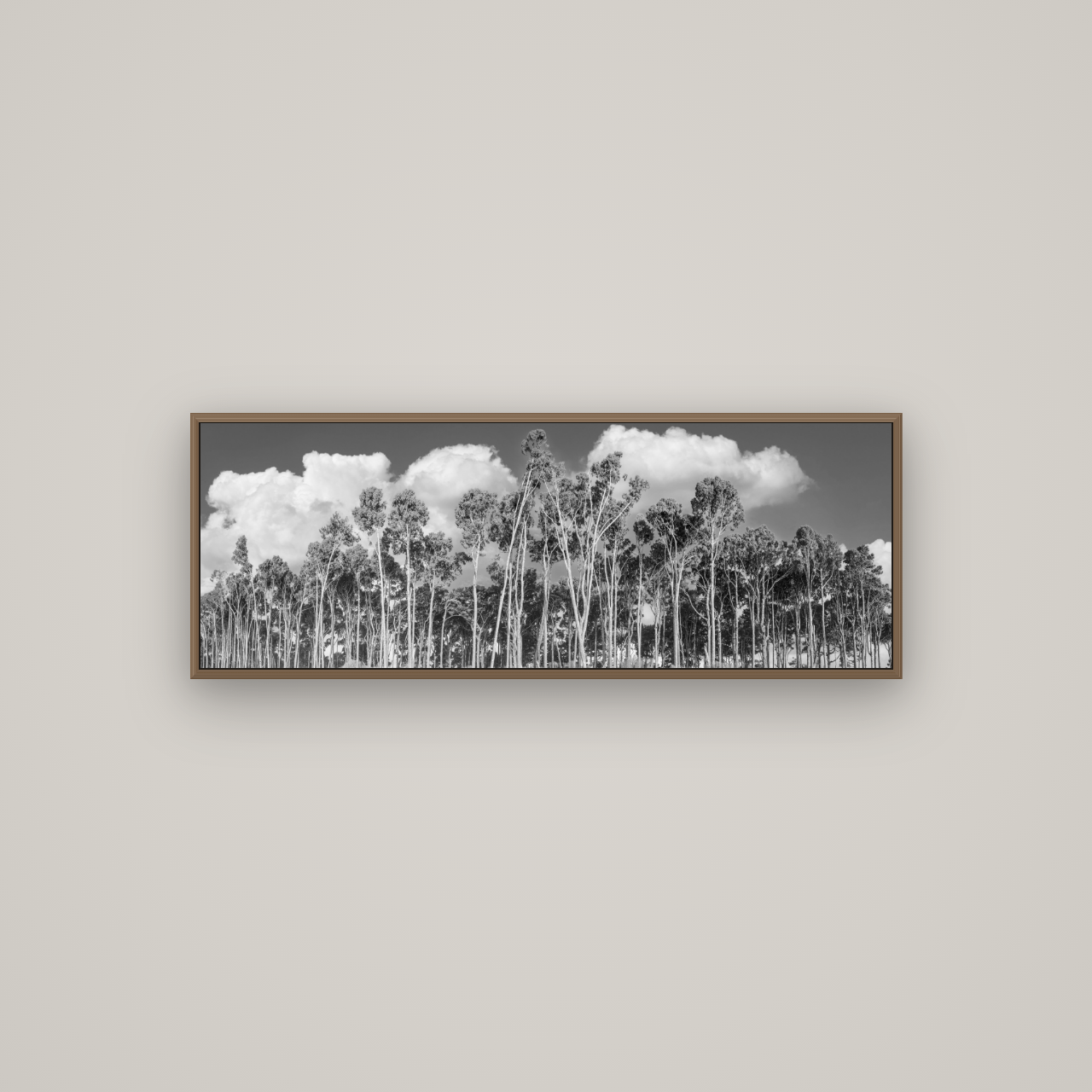 Rimu Reverie, Bruce Bay's Coastal Symphony, Basel Walnut, 113×40 cm. New Zealand fine art wall art by Stephen Milner.