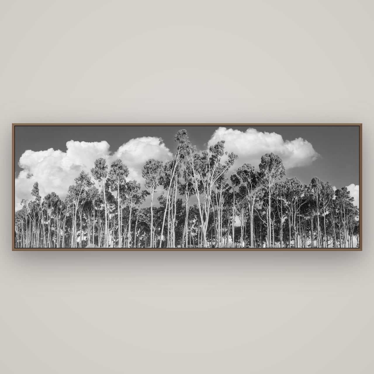 Rimu Reverie, Bruce Bay's Coastal Symphony, Basel Walnut, 198×70 cm. New Zealand fine art wall art by Stephen Milner.