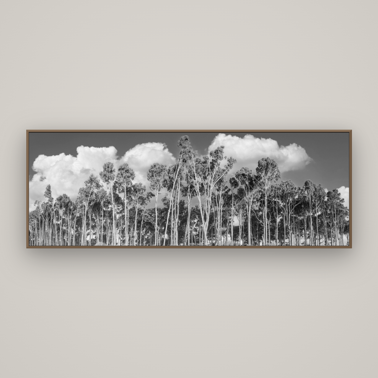 Rimu Reverie, Bruce Bay's Coastal Symphony, Basel Walnut, 198×70 cm. New Zealand fine art wall art by Stephen Milner.