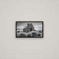 Shepherd's Delight, Lake Takapō — Basel Black Matte, 53×30 cm. New Zealand fine art wall art by Stephen Milner.