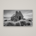 Shepherd's Delight, Lake Takapō — No frame, 160×90 cm. New Zealand fine art wall art by Stephen Milner.