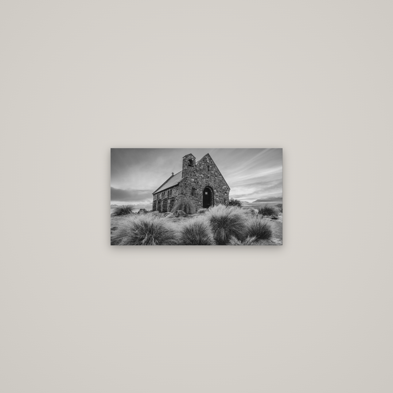 Shepherd's Delight, Lake Takapō — No frame, 53×30 cm. New Zealand fine art wall art by Stephen Milner.