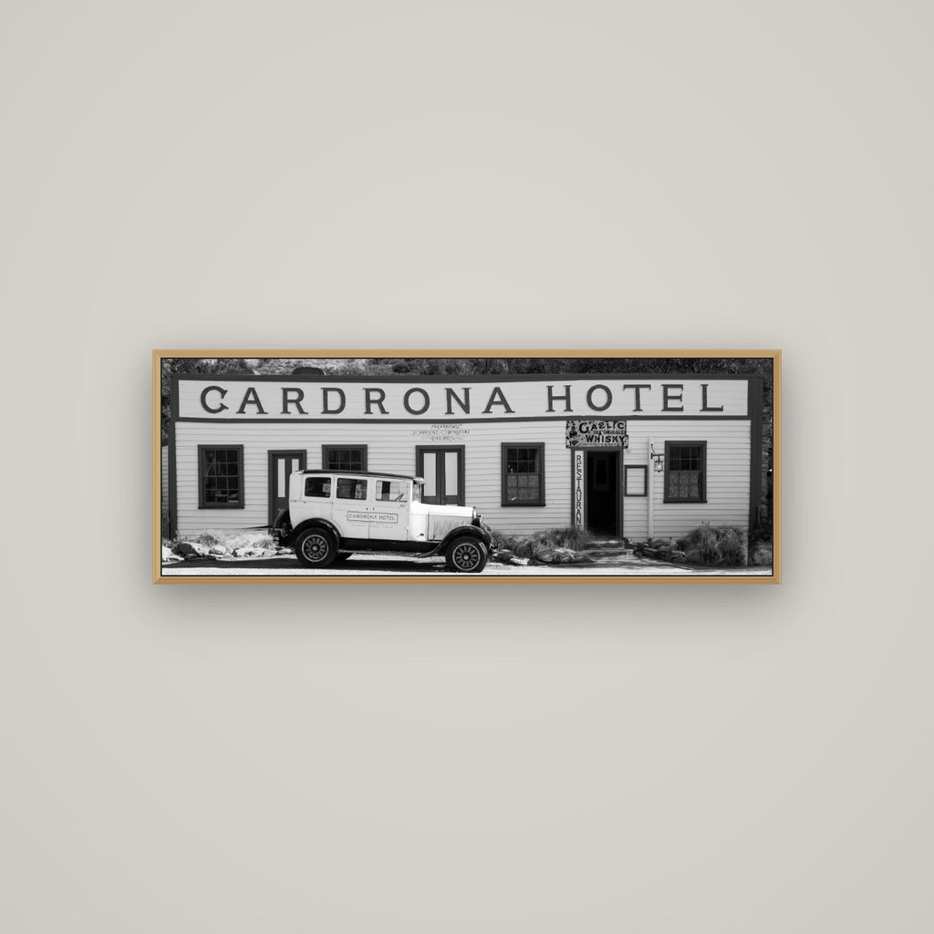 Timeless Echoes, Cardrona's Legacy, Basel Natural Oak, 113×40 cm. New Zealand fine art wall art by Stephen Milner.