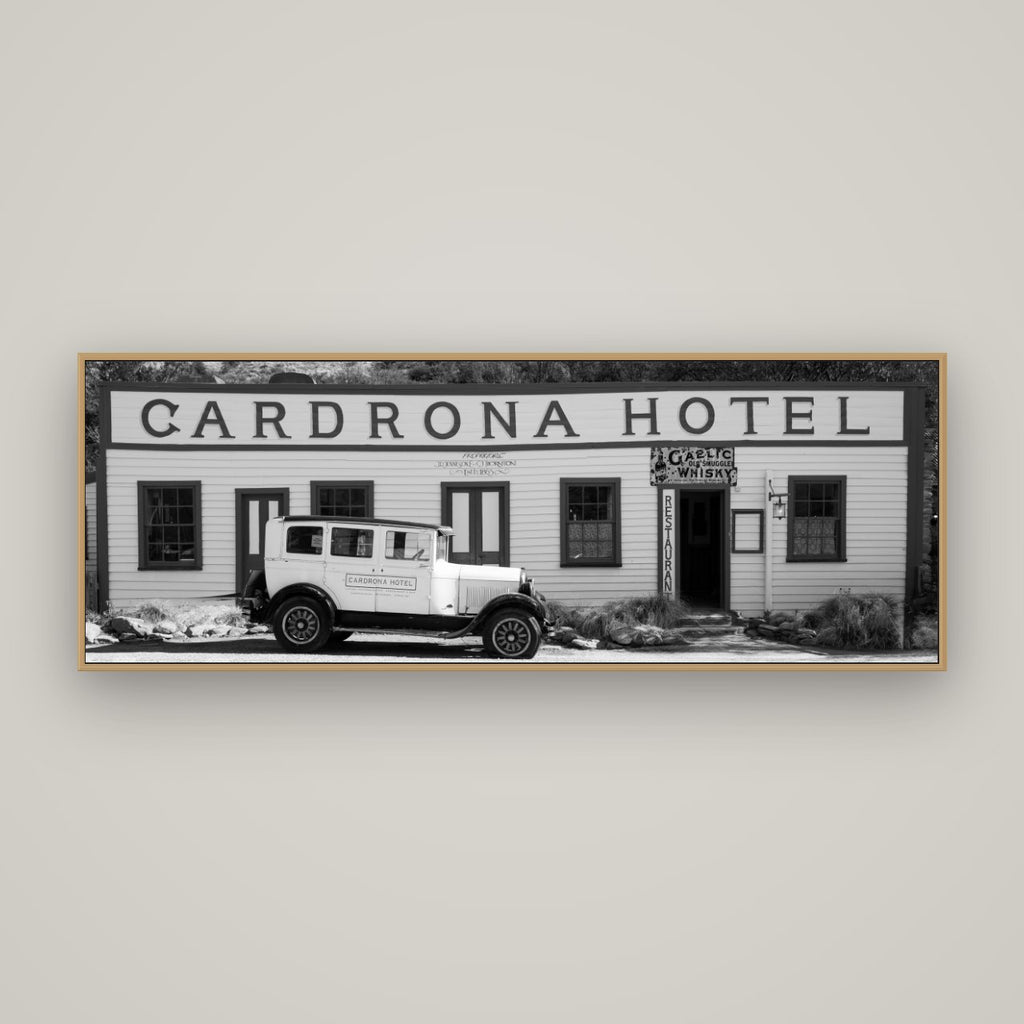 Timeless Echoes, Cardrona's Legacy, Basel Natural Oak, 170×60 cm. New Zealand fine art wall art by Stephen Milner.