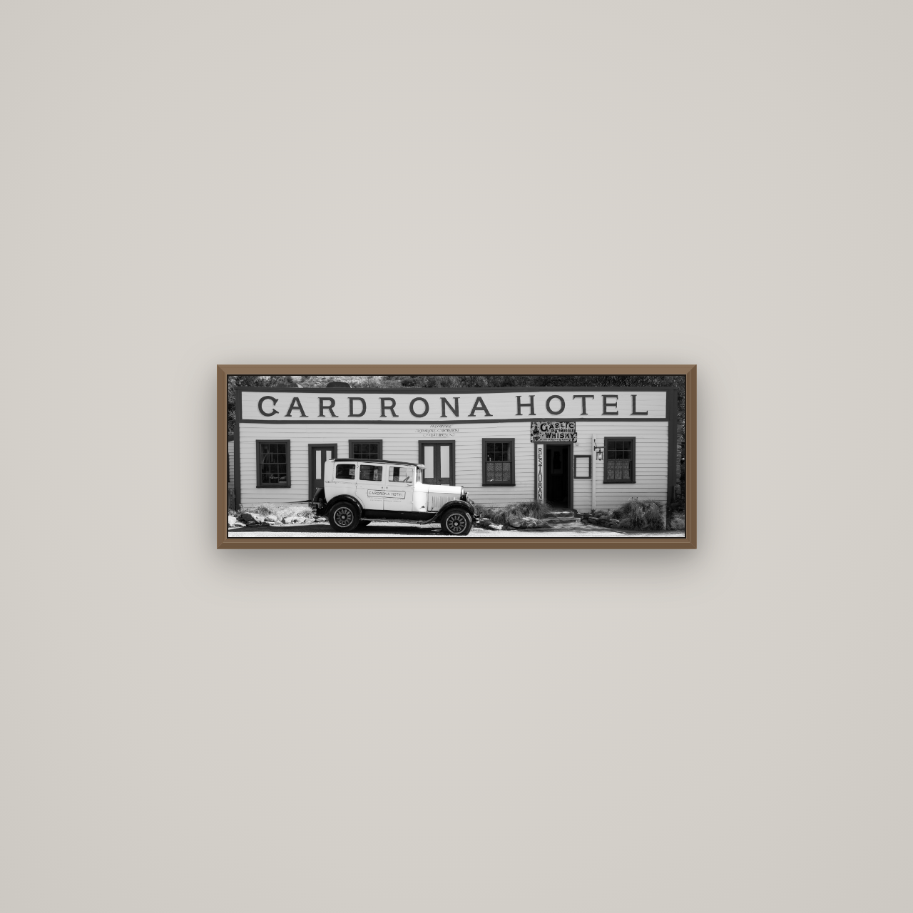 Timeless Echoes, Cardrona's Legacy, Basel Walnut, 68×24 cm. New Zealand fine art wall art by Stephen Milner.