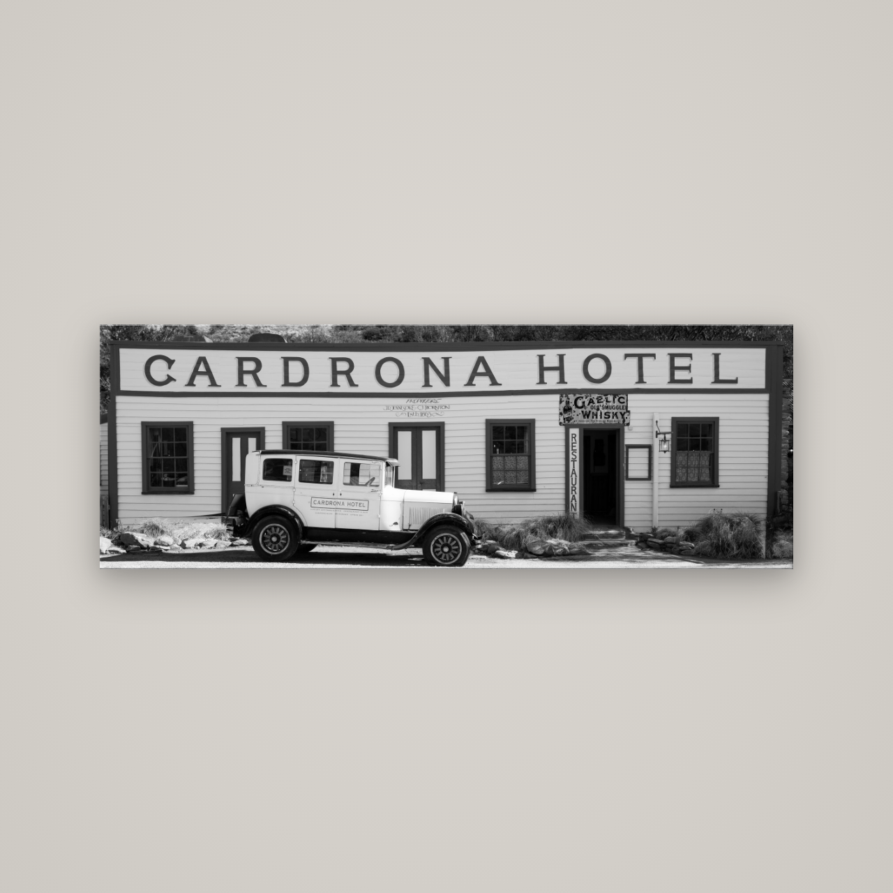 Timeless Echoes, Cardrona's Legacy — No frame, 170×60 cm. New Zealand fine art wall art by Stephen Milner.