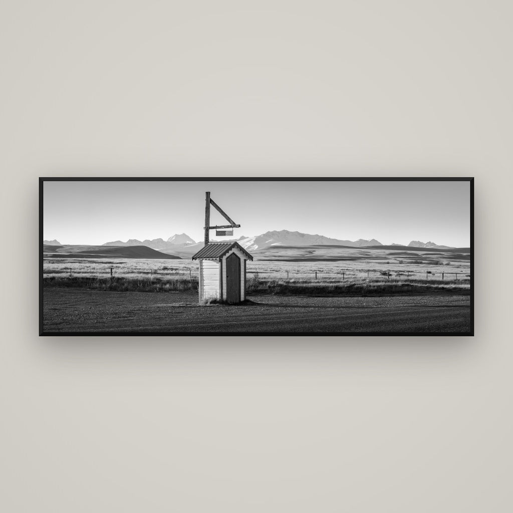 Twilight Reverie, Irishman Creek's Silent Witness — Basel Black Matte, 170×60 cm. New Zealand fine art wall art by Stephen Milner.