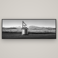Twilight Reverie, Irishman Creek's Silent Witness — Basel Black Matte, 198×70 cm. New Zealand fine art wall art by Stephen Milner.