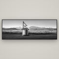 Twilight Reverie, Irishman Creek's Silent Witness — Basel Black, 198×70 cm. New Zealand fine art wall art by Stephen Milner.