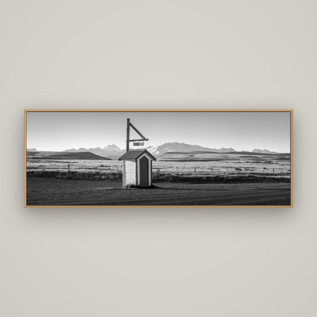 Twilight Reverie, Irishman Creek's Silent Witness, Basel Natural Oak, 170×60 cm. New Zealand fine art wall art by Stephen Milner.