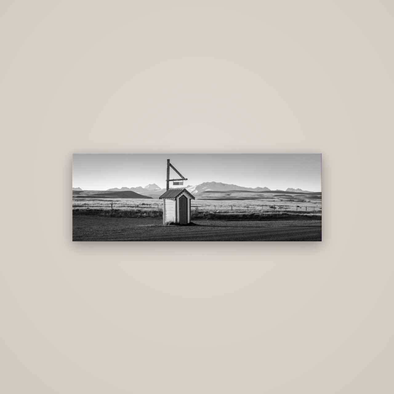 Twilight Reverie, Irishman Creek's Silent Witness — No frame, 113×40 cm. New Zealand fine art wall art by Stephen Milner.