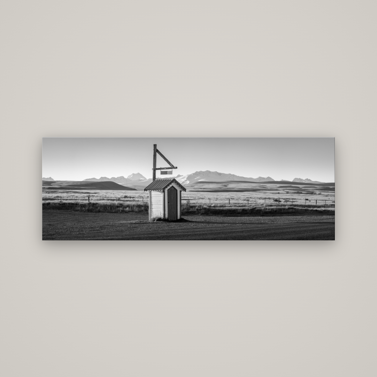 Twilight Reverie, Irishman Creek's Silent Witness — No frame, 170×60 cm. New Zealand fine art wall art by Stephen Milner.