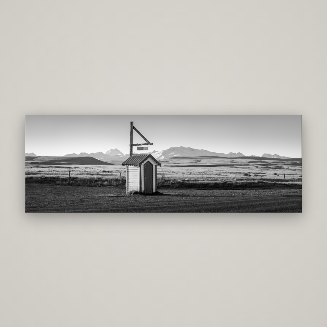 Twilight Reverie, Irishman Creek's Silent Witness — No frame, 198×70 cm. New Zealand fine art wall art by Stephen Milner.