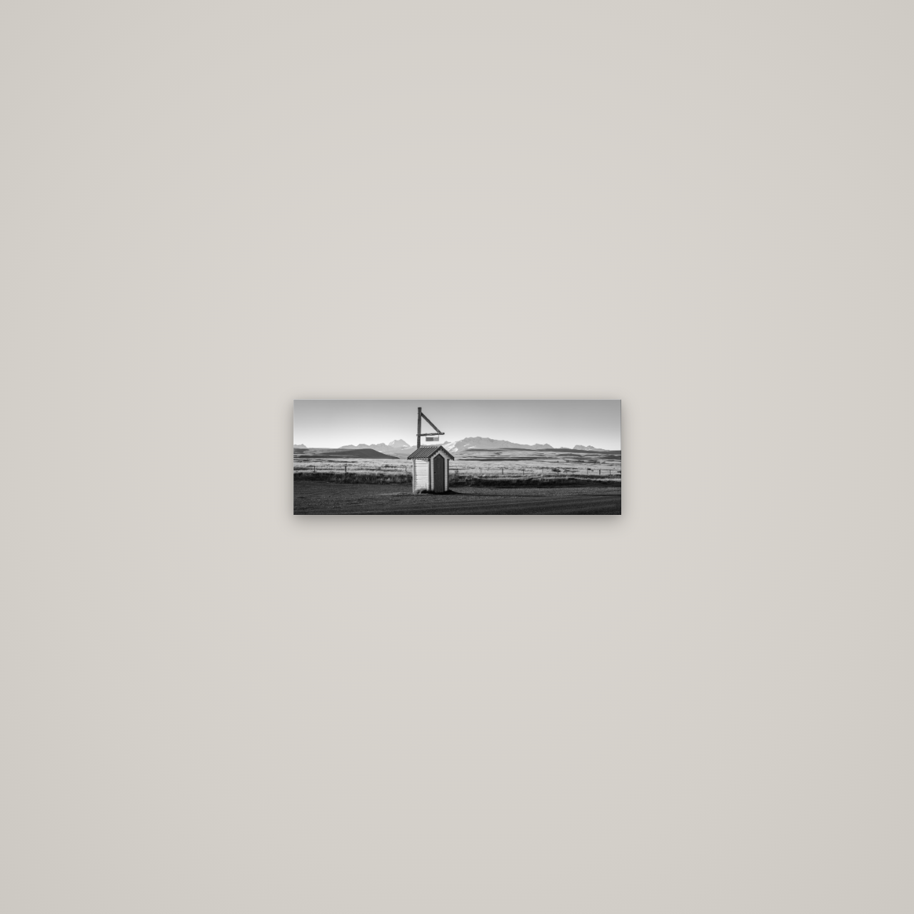 Twilight Reverie, Irishman Creek's Silent Witness — No frame, 34×12 cm. New Zealand fine art wall art by Stephen Milner.
