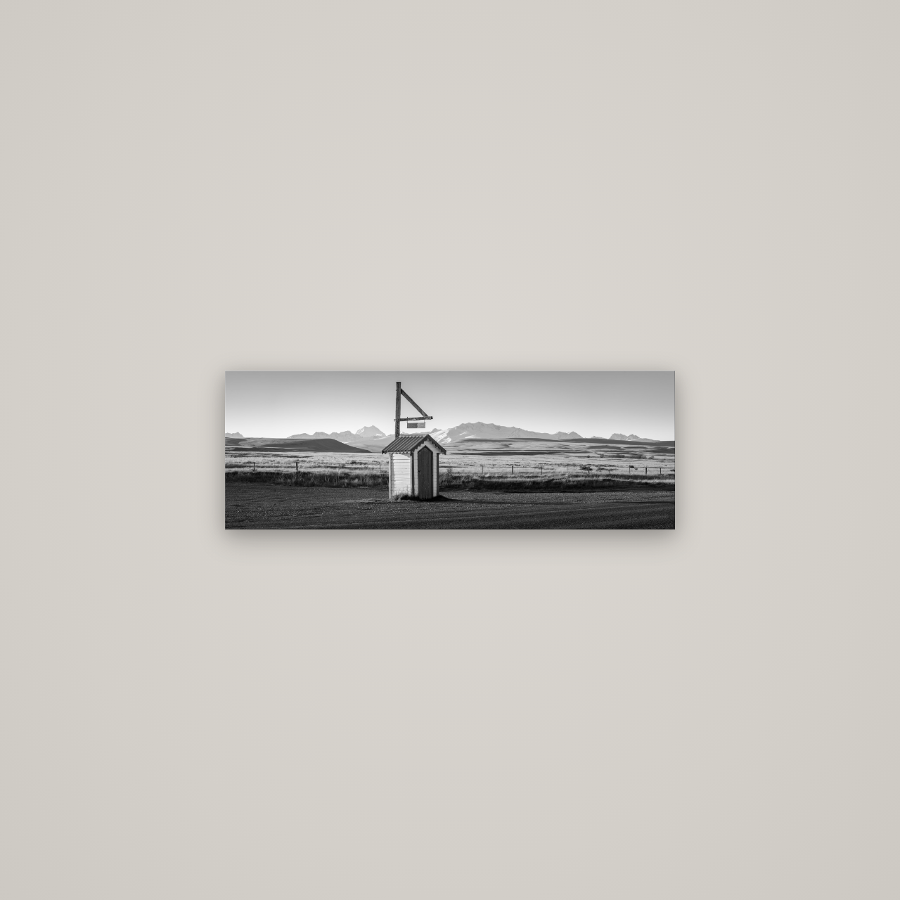Twilight Reverie, Irishman Creek's Silent Witness — No frame, 68×24 cm. New Zealand fine art wall art by Stephen Milner.
