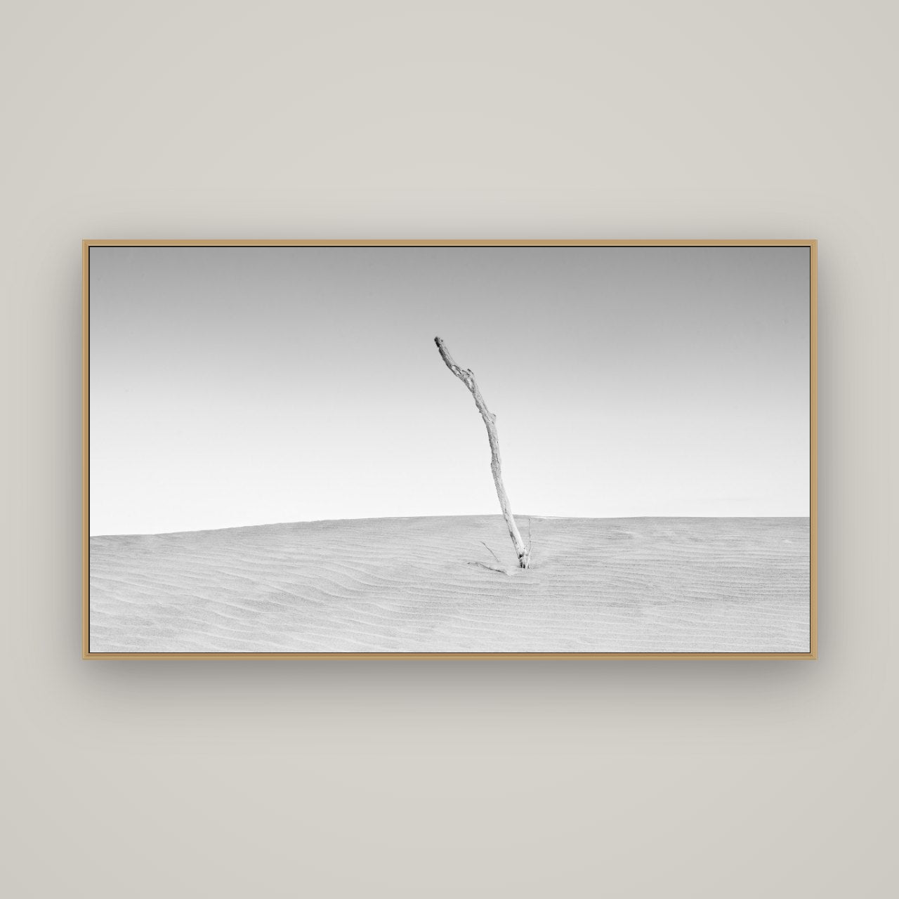 Twilight Reverie, Pouto Peninsula, Basel Natural Oak, 160×90 cm. New Zealand fine art photograph under matte acrylic glass.