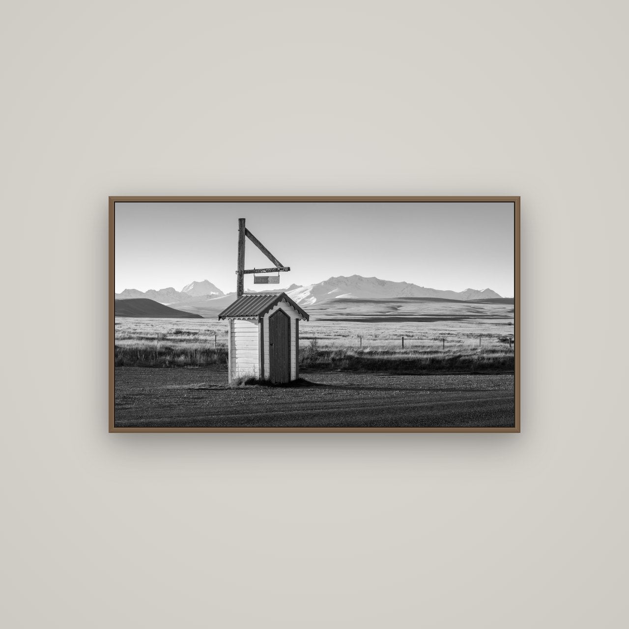Twilight Reverie, Pouto Peninsula, Basel Walnut, 107×60 cm. New Zealand fine art wall art by Stephen Milner.