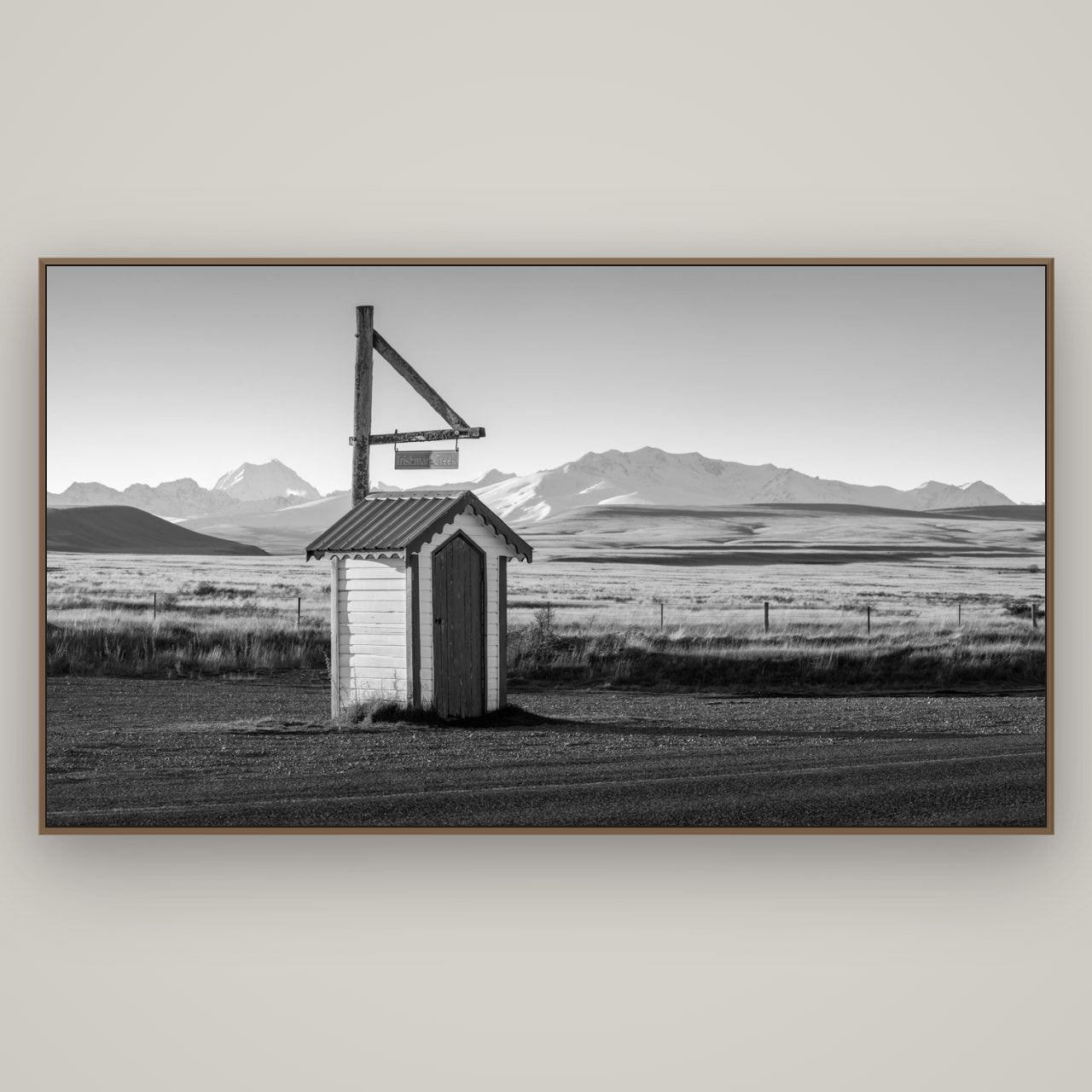 Twilight Reverie, Pouto Peninsula, Basel Walnut, 196×110 cm. New Zealand fine art wall art by Stephen Milner.