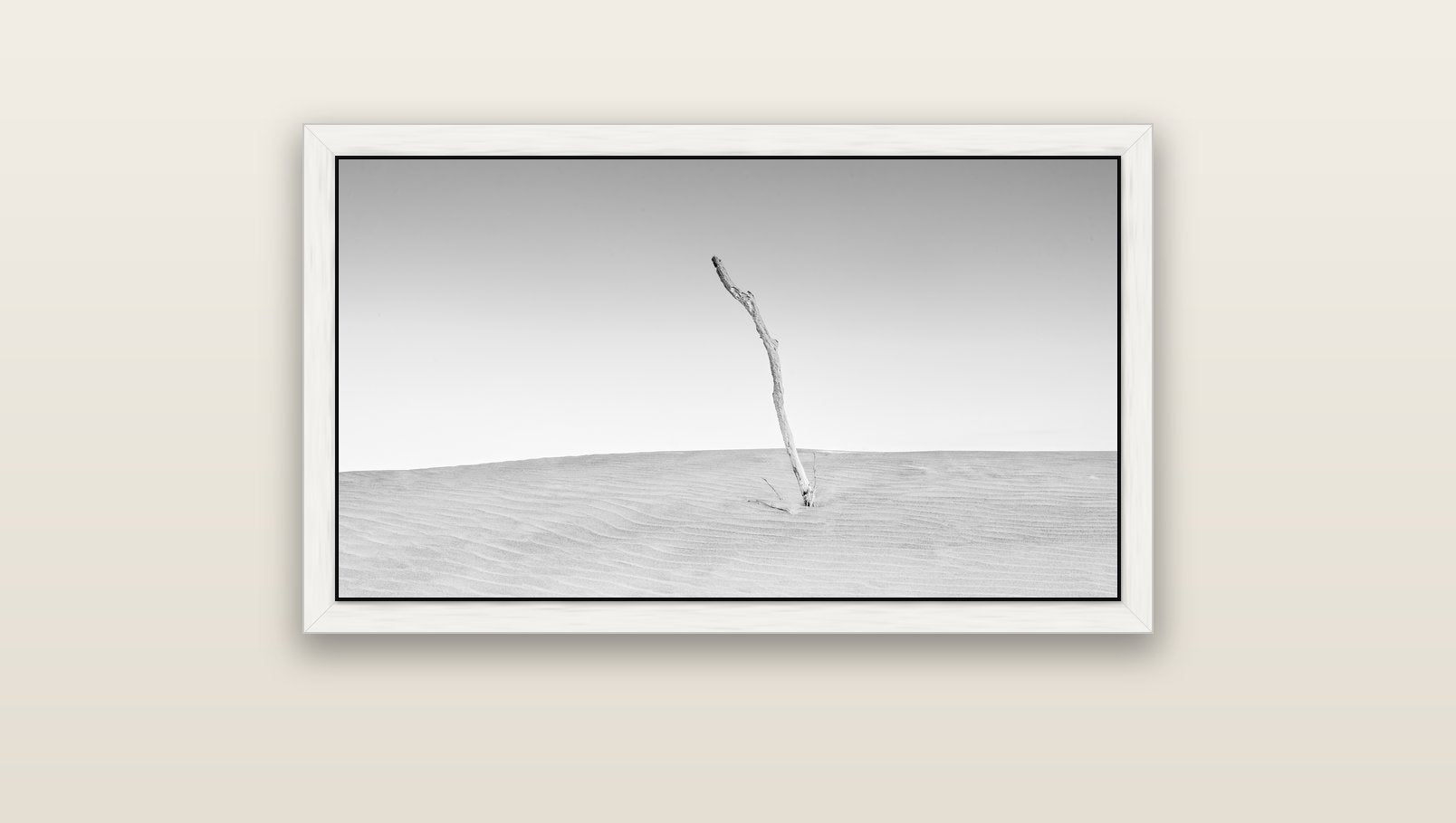 Twilight Reverie, Pouto Peninsula — white float frame canvas, 91 × 51 cm. New Zealand fine art landscape wall art by Stephen Milner.