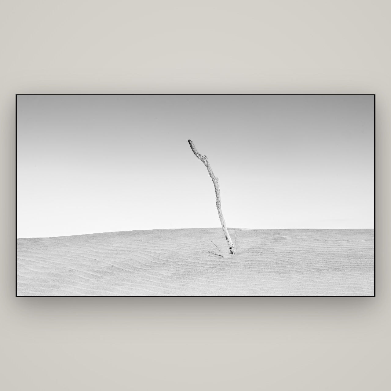 Twilight Reverie, Pouto Peninsula — Slimline Black, 196×110 cm. New Zealand fine art wall art by Stephen Milner.