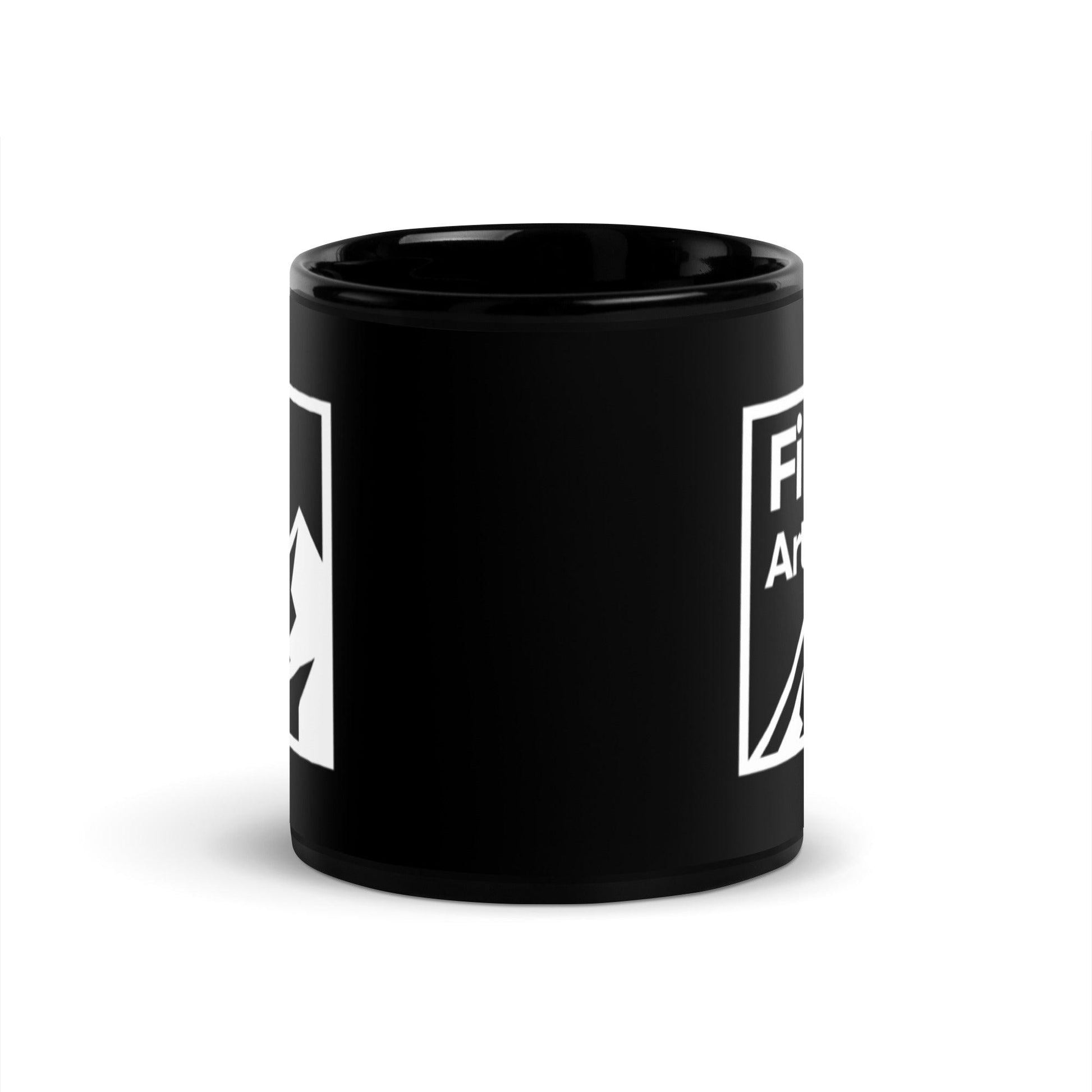 Black Glossy Mug - by Award Winning New Zealand Landscape Photographer Stephen Milner