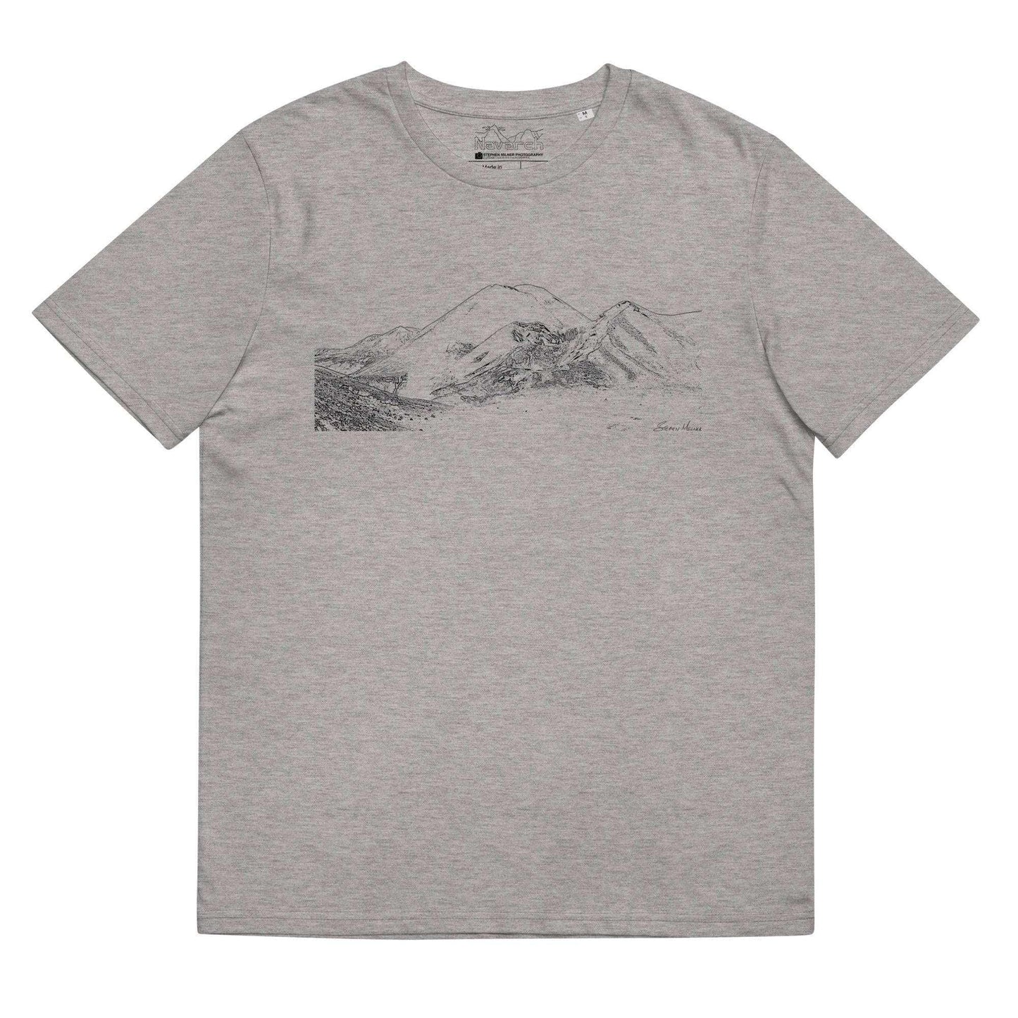 Unisex organic cotton t-shirt - by Award Winning New Zealand Landscape Photographer Stephen Milner