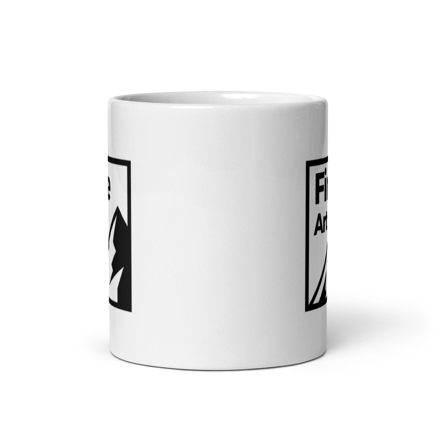 White glossy mug - by Award Winning New Zealand Landscape Photographer Stephen Milner