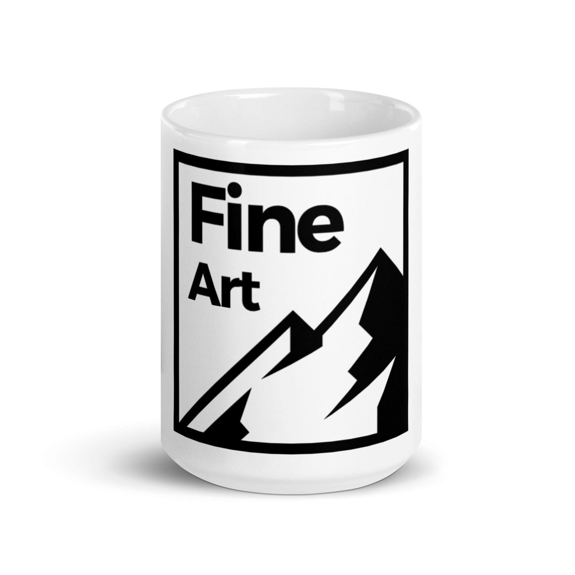 White glossy mug - by Award Winning New Zealand Landscape Photographer Stephen Milner